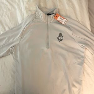 Royal Portrush Quarter-zip Golf Sweater